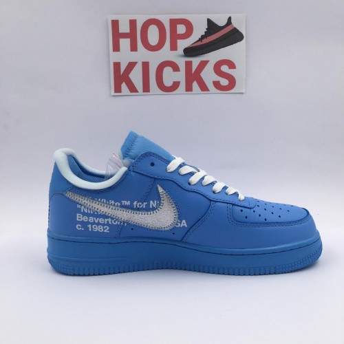 Air Force 1 X Off-White Low MCA Blue [Dot Perfect Version]